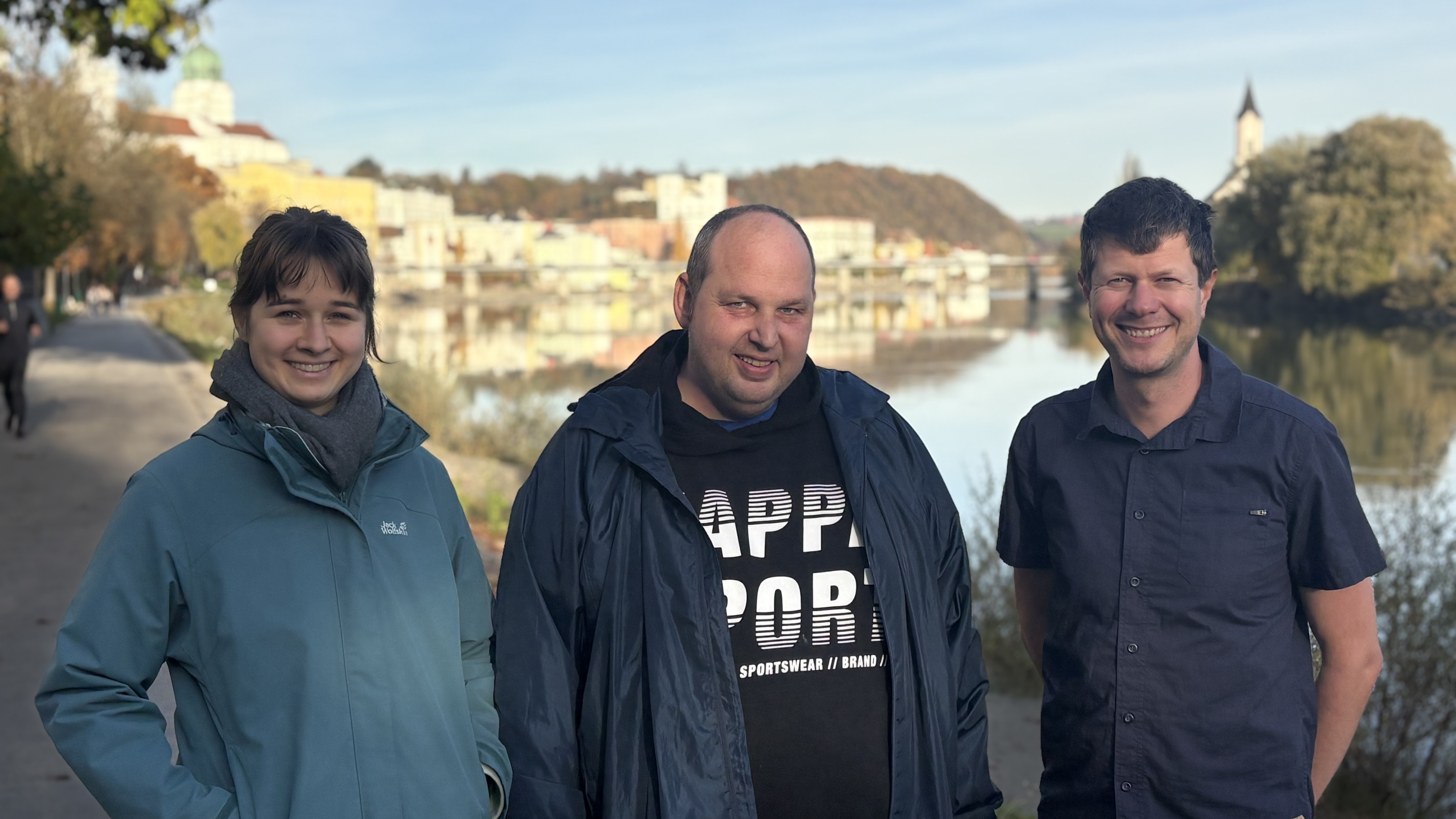 Benedict Hoffmann und sein Team